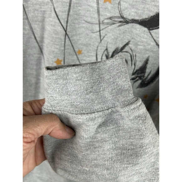 Disney Tinkerbell Graphic Crewneck Gray Sweatshirt Size Small (3-5) - Picture 7 of 14